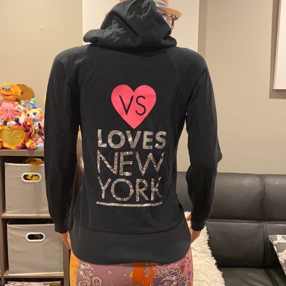 Victoria’s Secret Limited Edition Fashion Show VS Loves New York Sequin Hoodie S